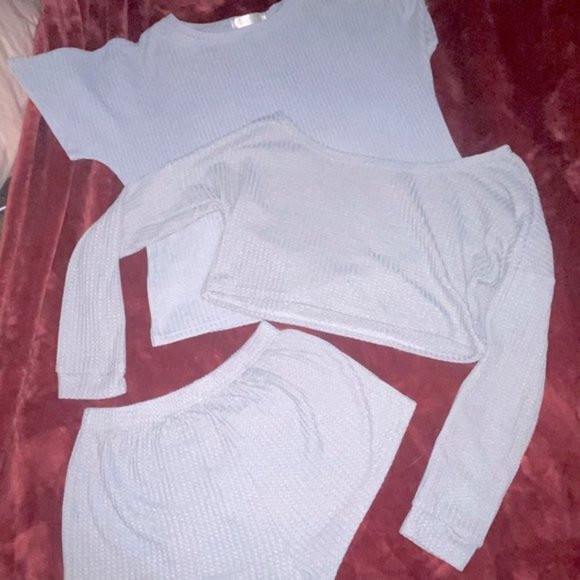 womens pajama set soze small, color: grey - Picture 4 of 4